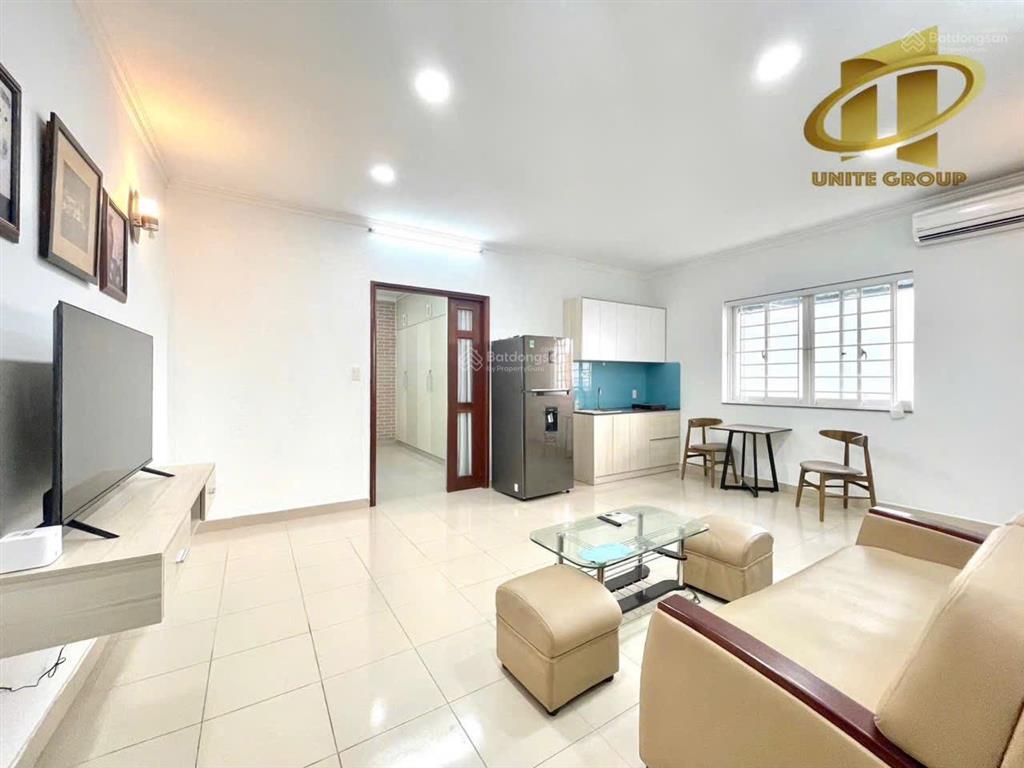 Căn hộ 1 phòng ngủ full nội thất rộng 60m² cho thuê ngay phan văn trị quận 5, ở được 4 người