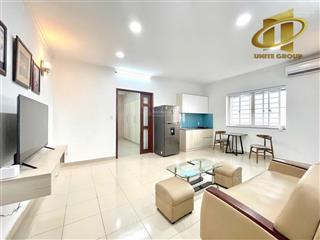 Căn hộ 1 phòng ngủ full nội thất rộng 60m² cho thuê ngay phan văn trị quận 5, ở được 4 người