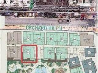 Bán gấp căn 2 pn orchard hill 2 dự án sycamore 86m2 thông thuỷ hướng đông nam mát mẻ