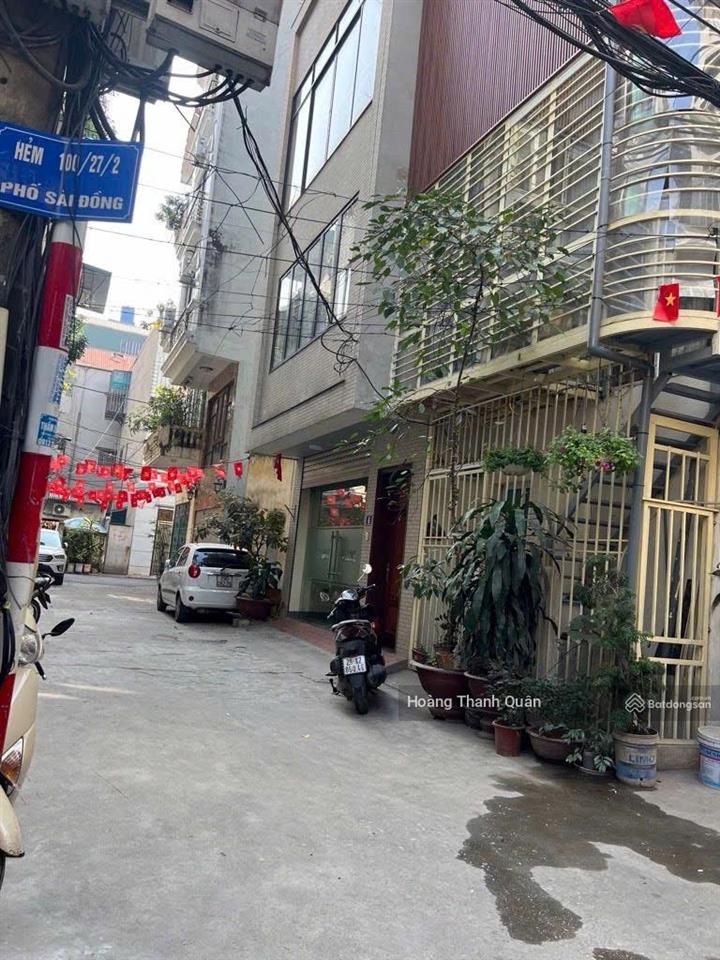 Bán nhà 4 tầng phố sài đồng  hàng hiếm  ô tô vào nhà  cổng chợ 230  nhỉnh 8 tỷ