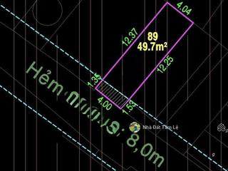 H2. sát mặt tiền kênh tham lương, gần trường học  4 x 13 2 tầng hxh 6m thông, giá chỉ 5,25 tỷ tl