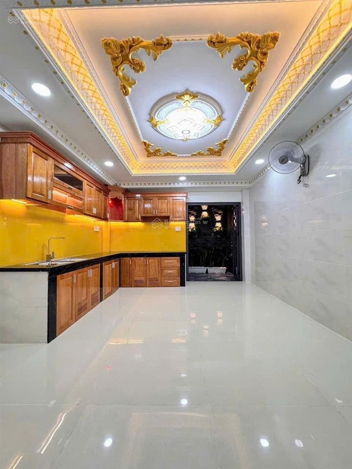 Gần chợ gò xoài  hẻm 6mthông sát mặt tiền  65m2 (4x16) 5 tầng mới đẹp ở ngay  không lộ giới