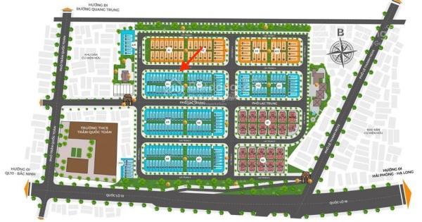 Bán lô a4  0x diện tích 90m2 tại opus one uông bí
