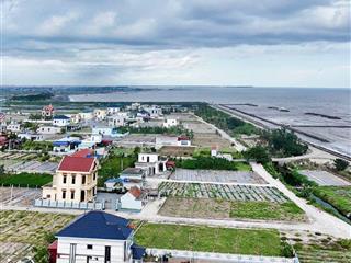 Bán đất biển hải xuân ninh bình 98m2 trục chính lên biển, cách biển 50m giá 12tr/m2.  0783 681 ***