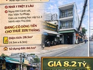 Siêu hiếm chỉ còn 1 căn bán trên dãy phố kinh doanh sầm uất kha vạn cân đang kinh doanh 40tr/tháng