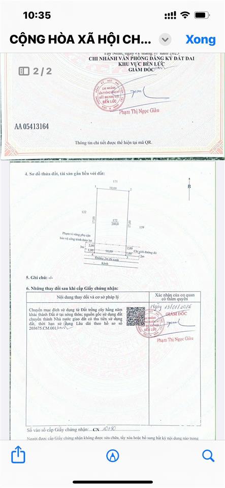 Cần bán đất thạnh lợi, long an, dt 100m2, giá chỉ 397 triệu.  anh dũng 0912 004 ***