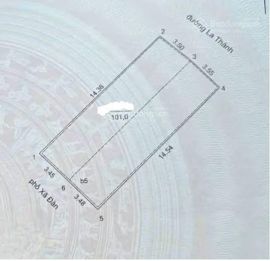 Toà vp mặt phố xã đàn | 2 thoáng trước sau | pccc đạt chuẩn | sổ vuông đẹp