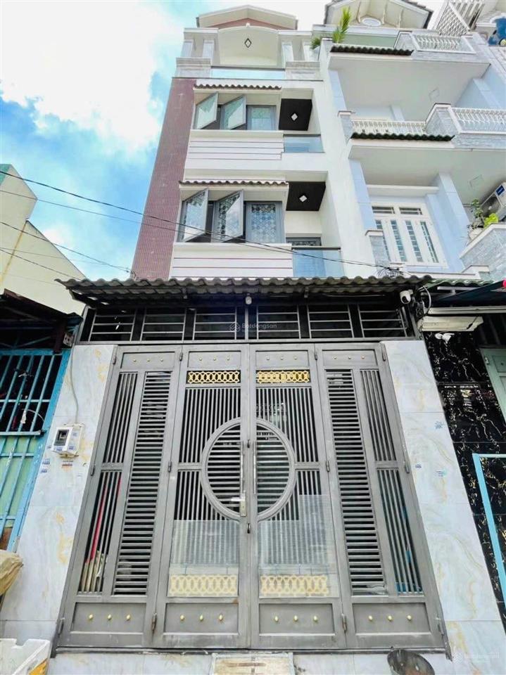 Lê văn quới  hẻm xe hơi 6m thông  nhà mới 4 tầng  55m2  5 phòng ngủ  chỉ 6 tỷ nhỉnh