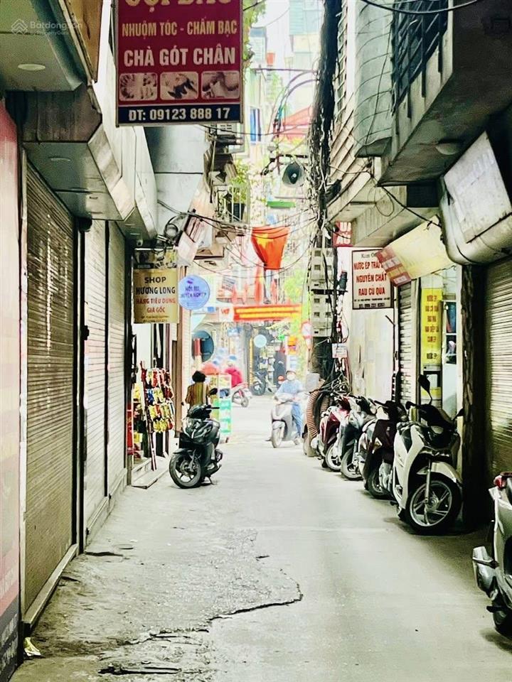 Nhà lô góc  ngõ thông kinh doanh  cách phố thanh nhàn 3 nhà