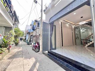 Nhà 2 tầng đông hưng thuận q12  sát nguyễn văn quá  hẻm xe hơi  4 x 12