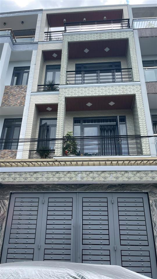 Bán nhà kdc hiệp thành city q12 nhà 4 tầng 5m x 18m  đường nhựa 8m