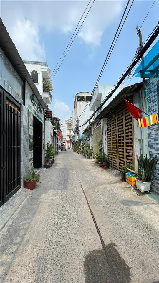 Nhà 4 tầng trương thị hoa q12  hẻm xe hơi thông ngang 5m x 12m