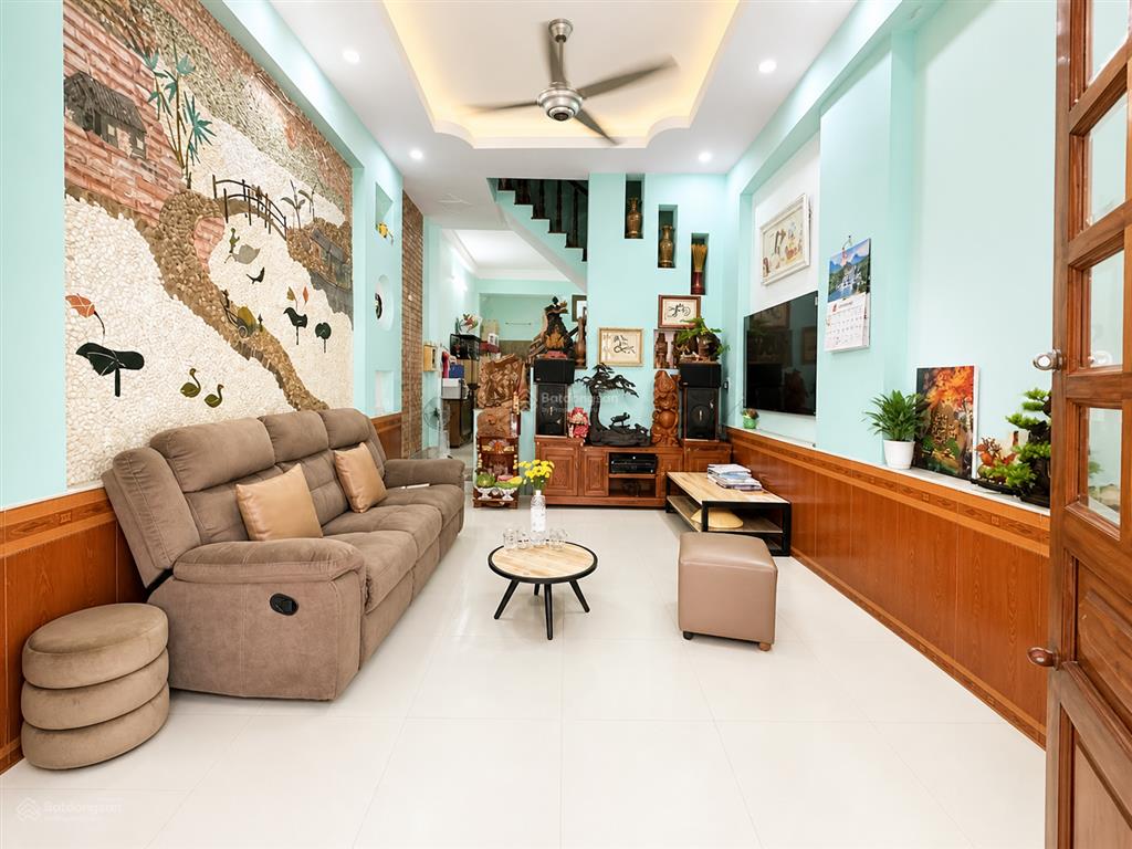 Bán nhà nguyễn thị kiểu quận 12  hẻm xe hơi  2 tầng  cách mặt tiền 50m  4m x 14m  giá 4.85 tỷ