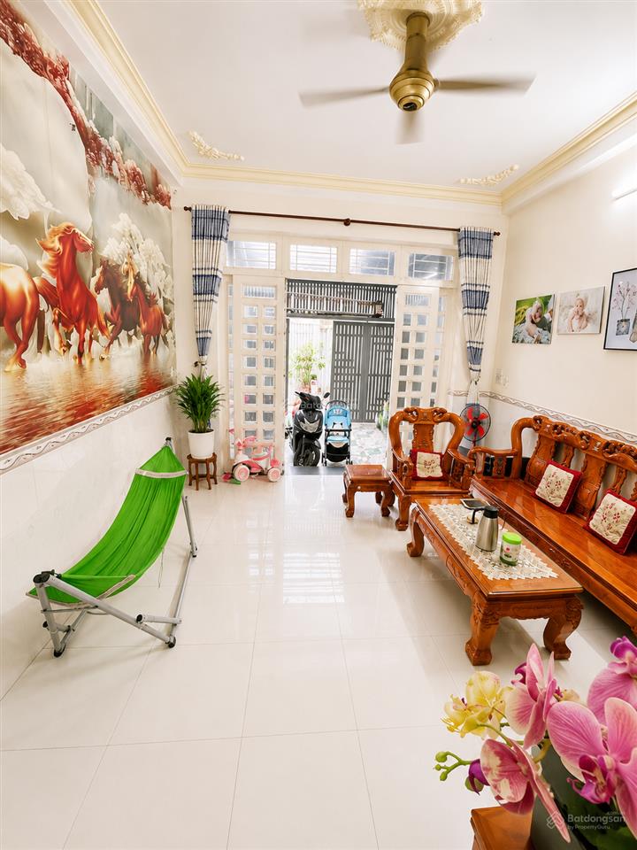 Bán nhà tân chánh hiệp quận 12  hẻm ô tô  ngang 4,5m  2 tầng  64m2  gần nguyễn ảnh thủ
