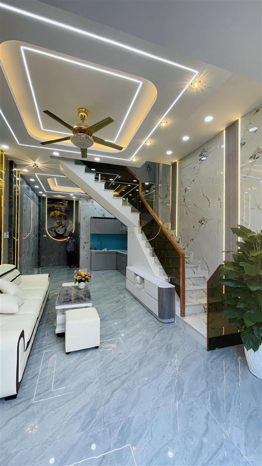 Bán nhà huỳnh thị hai quận 12  nhà mới đẹp  hẻm xe tải thông  2 tầng  giá 3.9 tỷ