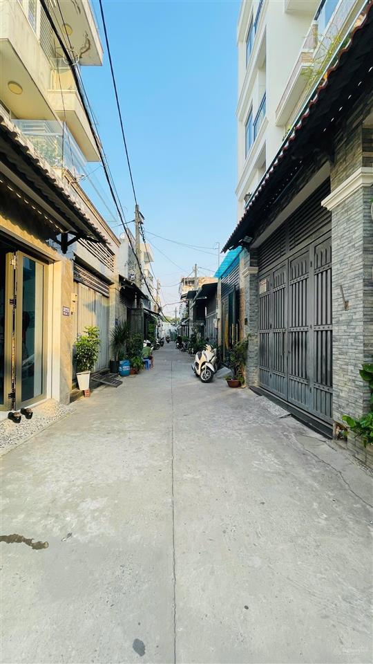 Bán nhà nguyễn thị búp quận 12  hẻm xe hơi  lô góc  sát hiệp thành city  giá 2.25 tỷ tl