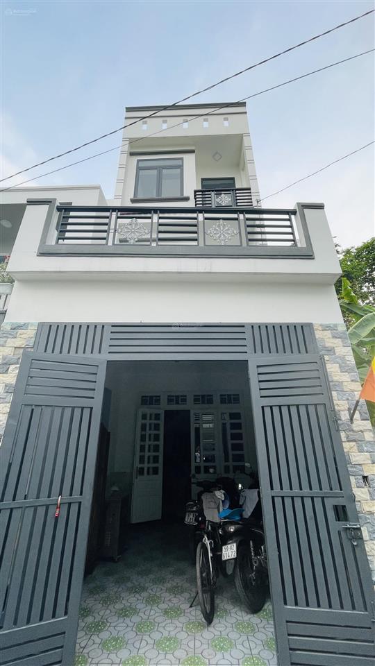 Bán nhà tân chánh hiệp quận 12  3 tầng  hẻm ô tô tới nhà  sát nguyễn thị búp  4 x 17,5m