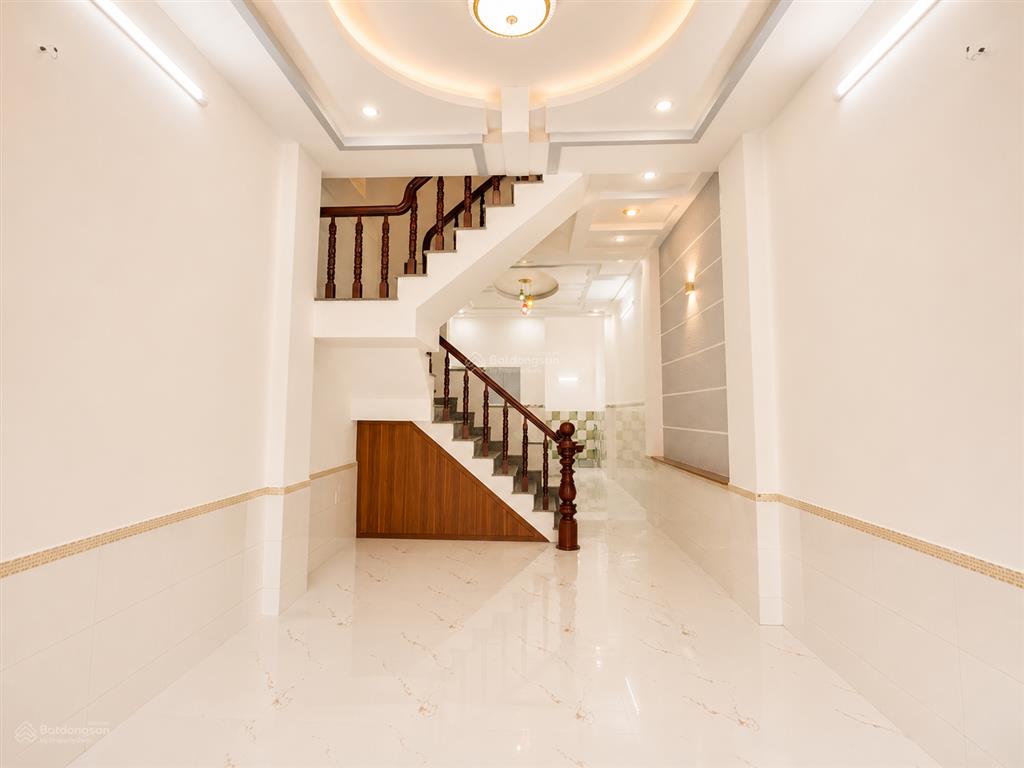 Bán nhà tân chánh hiệp quận 12  3 tầng  hẻm ô tô tới nhà  sát nguyễn thị búp  4 x 17,5m