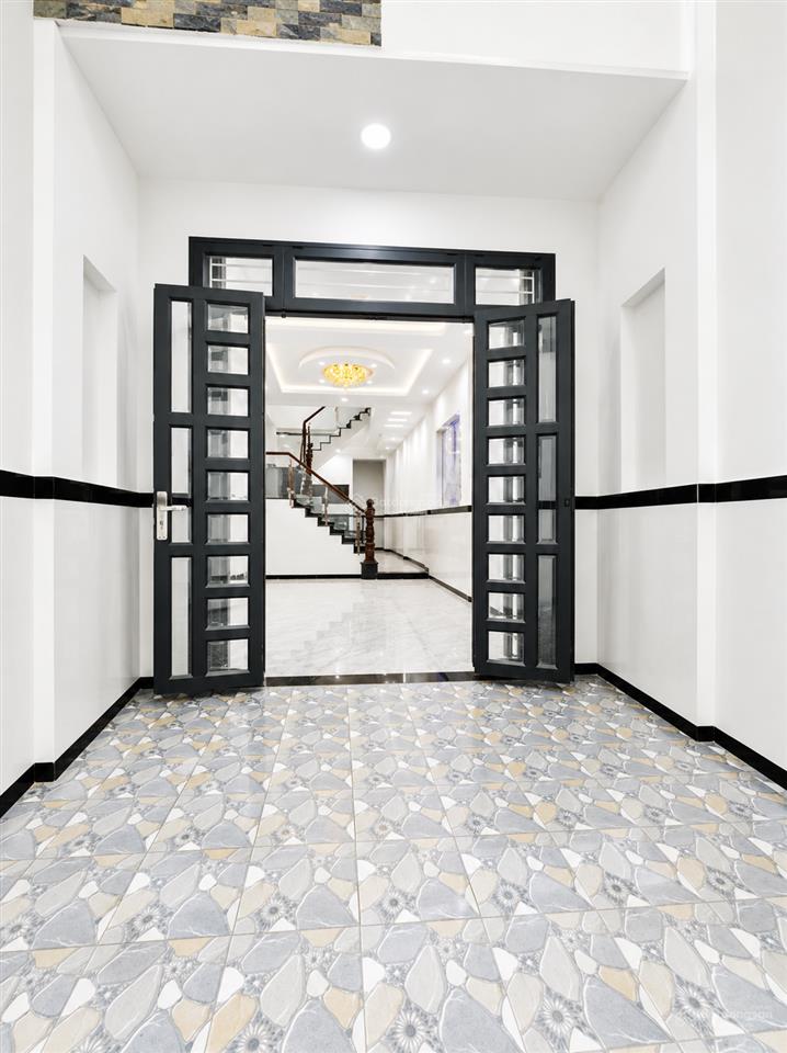 Bán nhà tân chánh hiệp quận 12  hẻm xe hơi thông  4x19  3 tầng  sát nguyễn thị búp