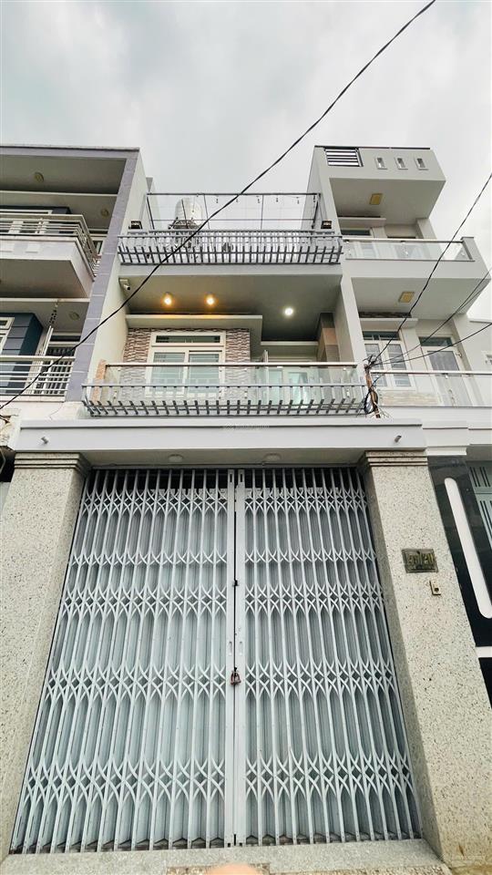 Bán nhà đông bắc quận 12  2 mặt tiền hẻm xe hơi thông  3 tầng  ngay công viên phần mềm  4,2x15