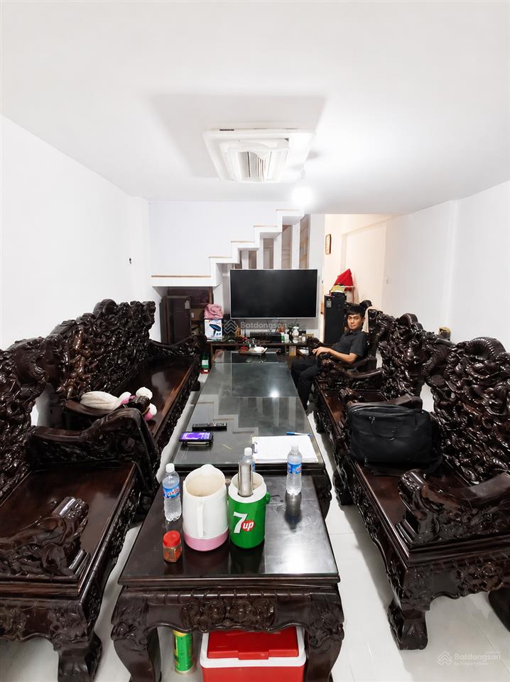 Bán nhà dương thị mười quận 12  nhà mới 5 tầng  hẻm 8m xe tải thông  diện tích 4x19m