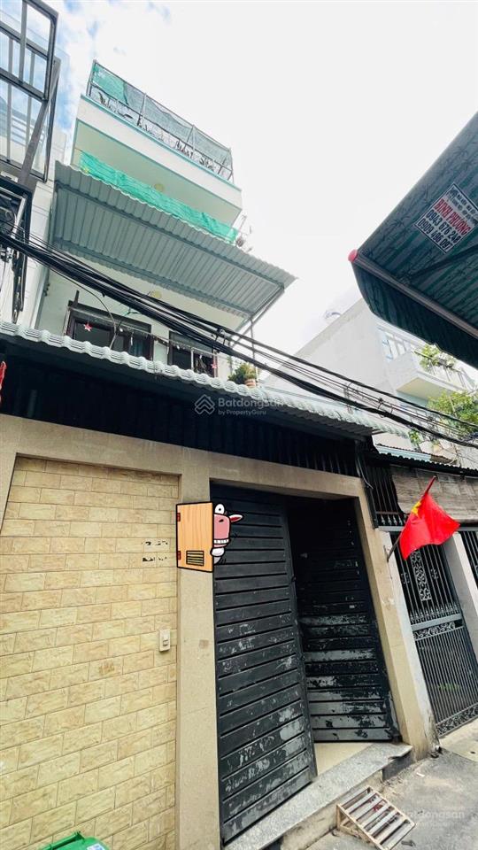 Bán nhà tân thới hiệp 21 quận 12  hẻm xe hơi thông  3 tầng  4 phòng ngủ  giá 4.88 tỷ