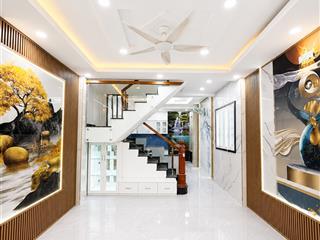 Bán nhà hiệp thành 35 quận 12  hẻm xe hơi tận nhà  2 tầng  diện tích 4x13m  sát nguyễn thị kiểu