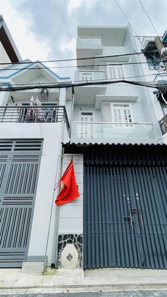 Bán nhà 4 tầng quận 12  ngay hiệp thành city  hẻm nhựa xe hơi 6m  sát mặt tiền  giá 5.7 tỷ tl