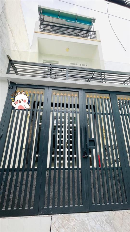 Bán nhà nguyễn văn quá quận 12  hẻm 1 trục sát mặt tiền  nhà 3 tầng  4x17  giá 5.6 tỷ tl