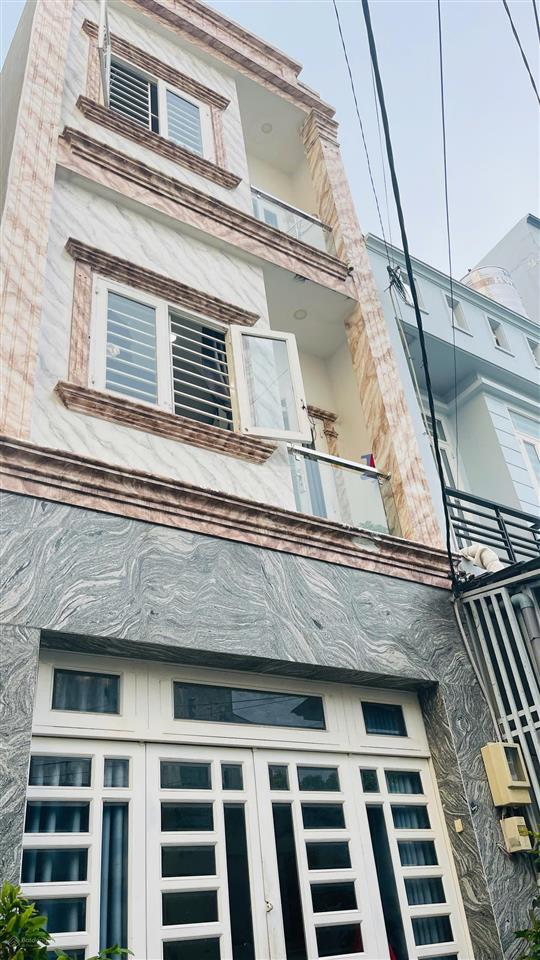 Bán nhà đông hưng thuận quận 12  hẻm xe hơi 1 trục  3 tầng  4x13m  ngay song hành, kdc an sương