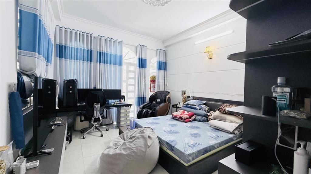 Bán nhà 4 tầng hiệp thành quận 12  khu phân lô  ngang 5m  hẻm nhựa xe hơi  giá 5.3 tỷ tl