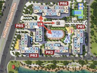 Căn góc 3pn trục vip nhất toà tại pr5 (giá tốt nhất trục) tầng đẹp view bể bơi  giá 6.6xx tỷ