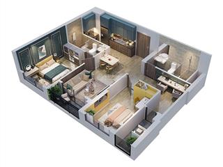 Giá siêu tốt, chỉ bán tới 15/5 2n+ rộng thoáng tầng đẹp tại be2, giá 4.8** tỷ