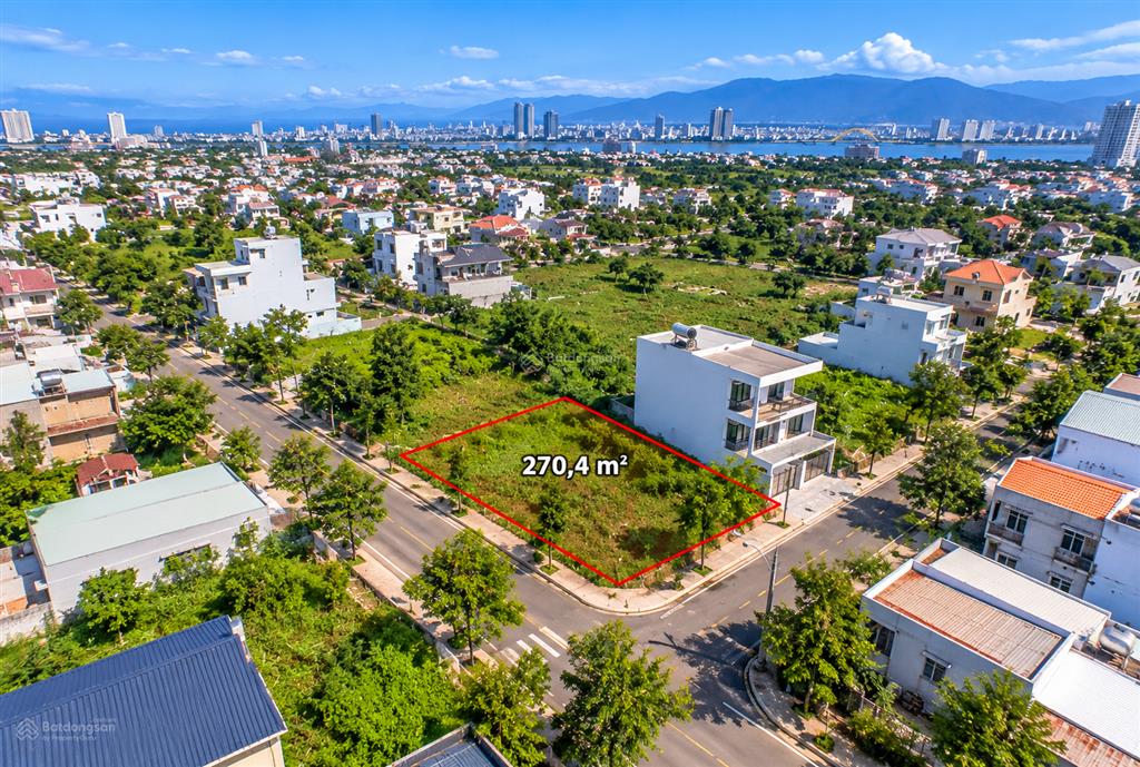 Lô góc 2 mặt tiền đường thành vinh, sơn trà 270,4 m2