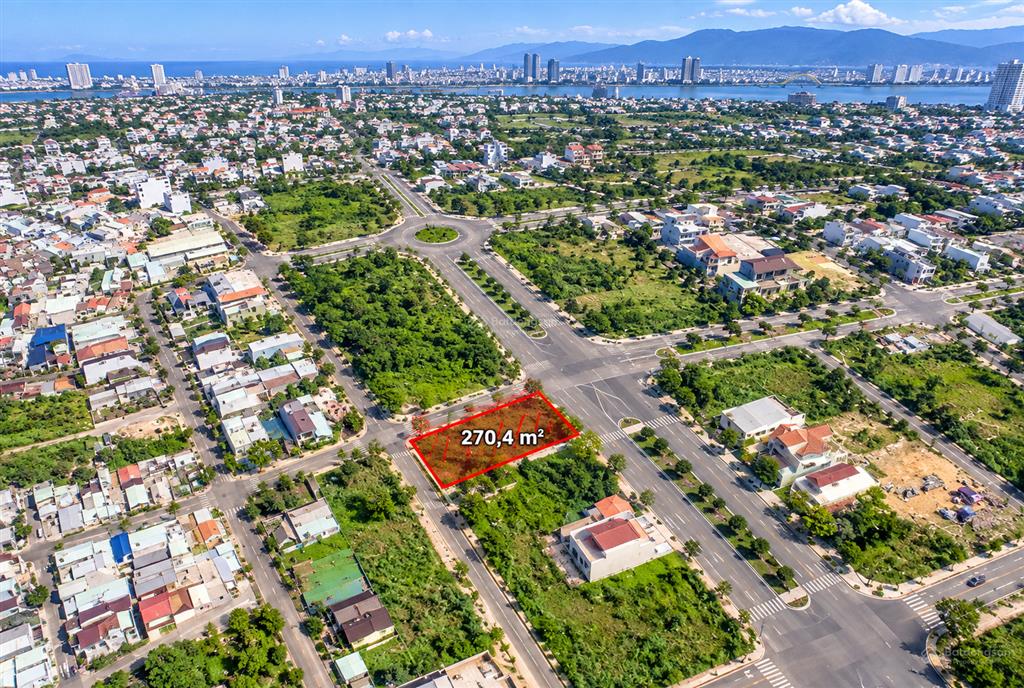 Lô góc 2 mặt tiền đường thành vinh, sơn trà 270,4 m2