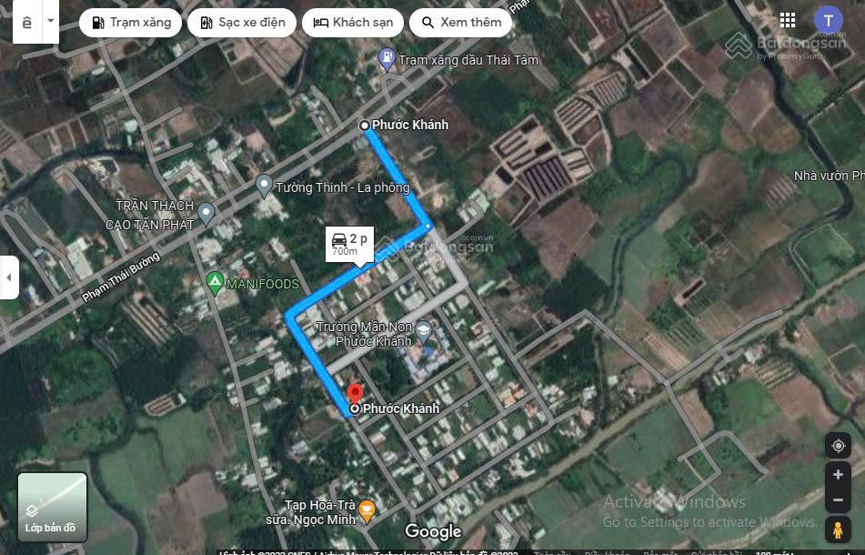 Bán đất nền khu tdc phước khánh, nhơn trạch, đồng nai thổ cư toàn bộ