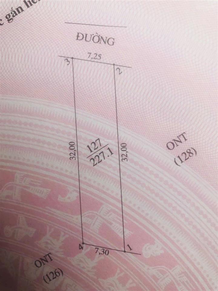 Chính chủ cần tiền bán gấp đất thổ cư nở hậu ngay gần chợ nghĩa thành  giá chỉ 790 triệu
