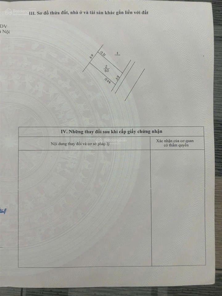 Bán đất xã ngọc hồi. ô tô đỗ cửa. giá 7,5 tỷ