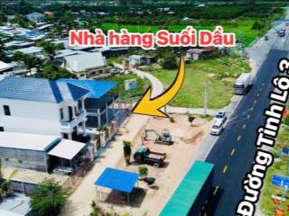 Bán 187m2 đất full thổ cư giá rẻ tại suối dầu, khánh hòa