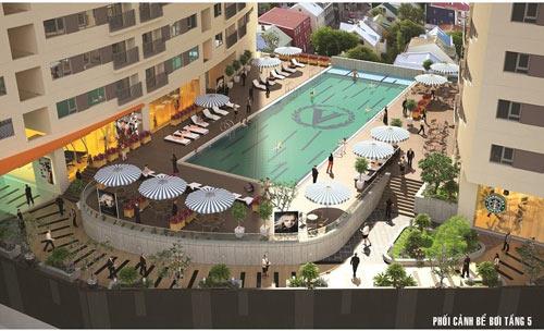 Bán cc tại văn phú victoria, 5,1 tỷ, 66m2, 2pn, 2wc, hàng hot