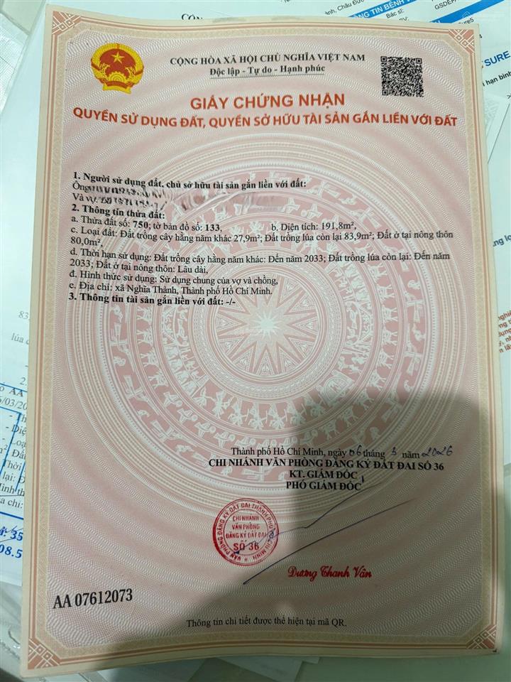 Bán đất chính chủ, khách thiện chí bán nhanh