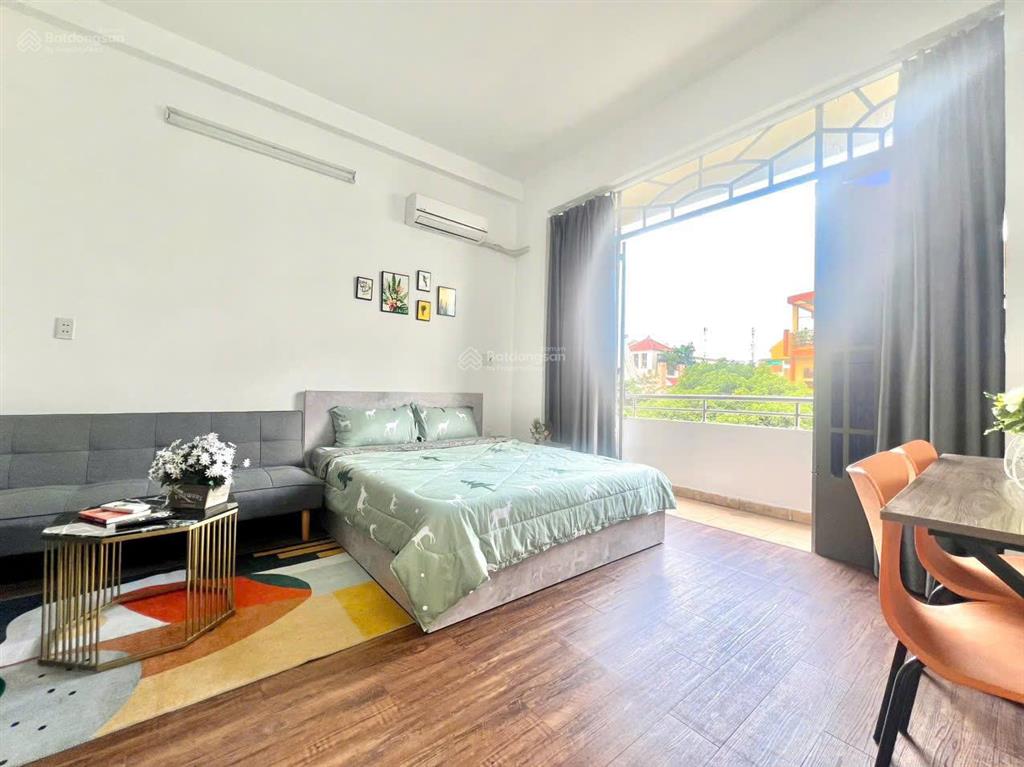 Cho thuê căn hộ 1pn ban công thoáng máy giặt riêng ngay công viên lê thị riêng quận 10