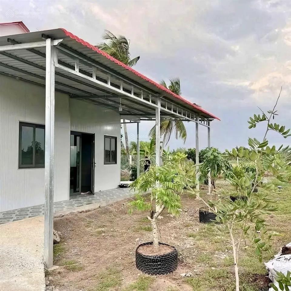 Không gian xanhnhà vườn nghỉ dưỡng 1tỷ090/ 1000m2 có nhà cấp 4 và vườn trái cây ở bình chánh, sg