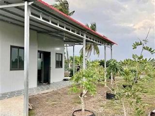 Không gian xanhnhà vườn nghỉ dưỡng 1tỷ090/ 1000m2 có nhà cấp 4 và vườn trái cây ở bình chánh, sg