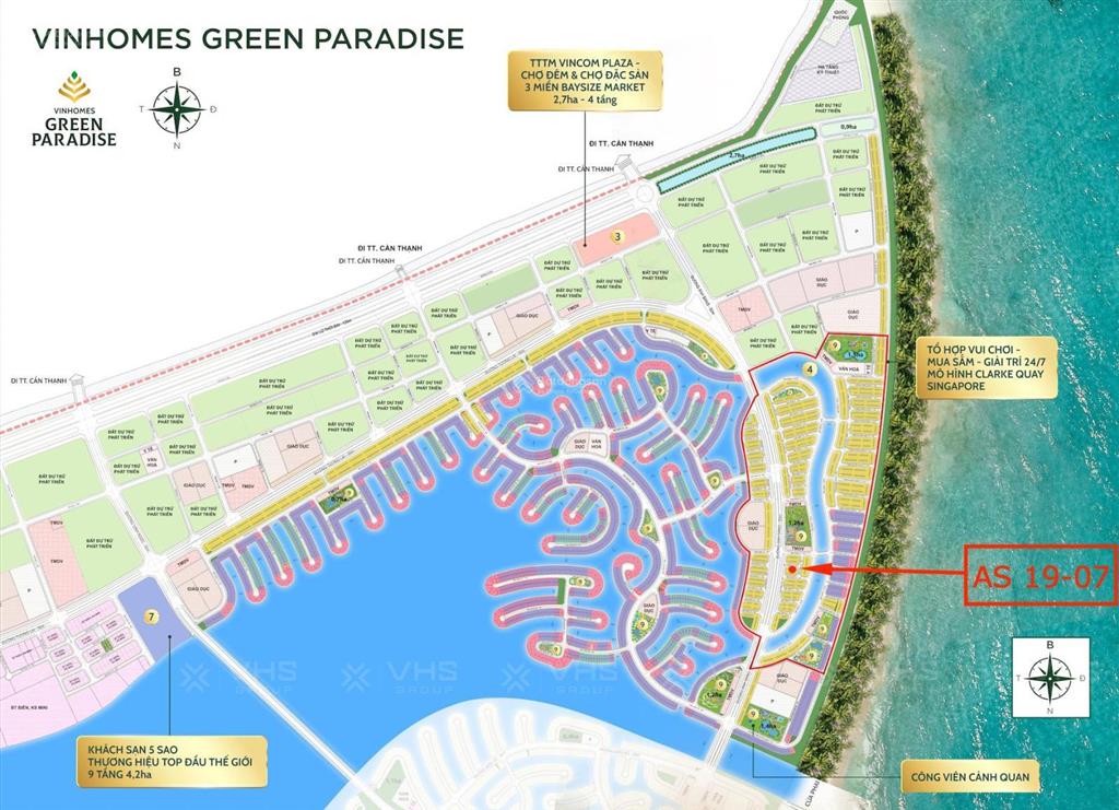 Bán shophouse tại vinhomes green paradise, 13 tỷ, 75m2, giá siêu hời, chính chủ