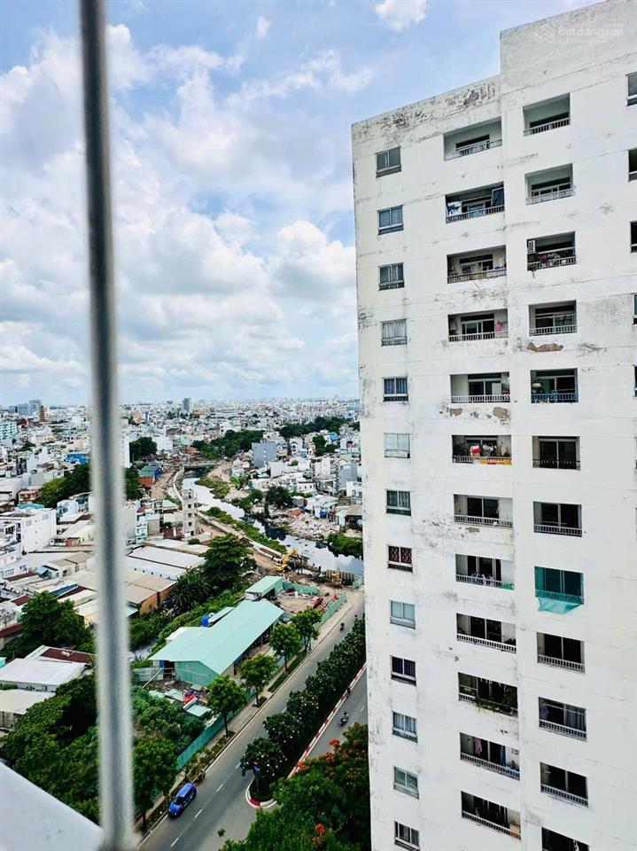 Căn hộ cc 1050 bình thạnh  sổ hồng riêng  full nội thất