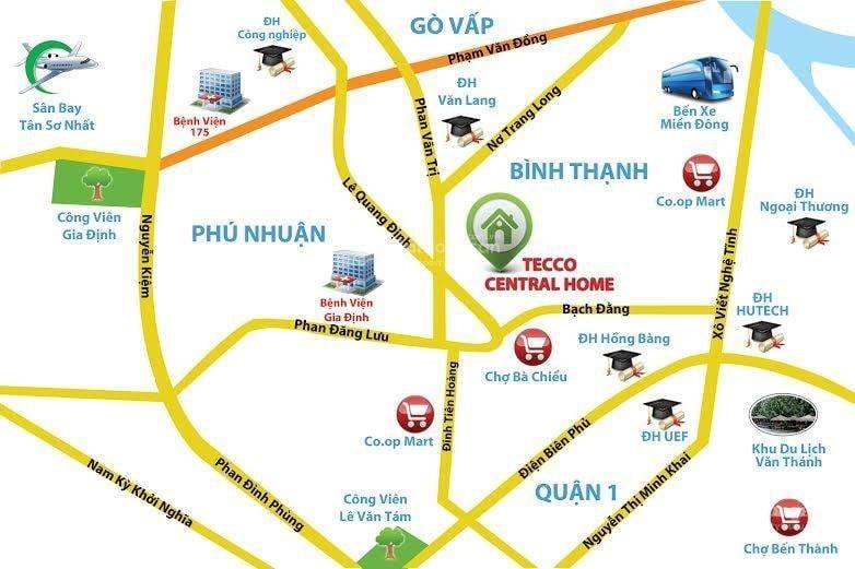 Tl mạnh căn 2pn cc teccohome nguyễn thiện thuật bình thạnh  2pn + 2wc