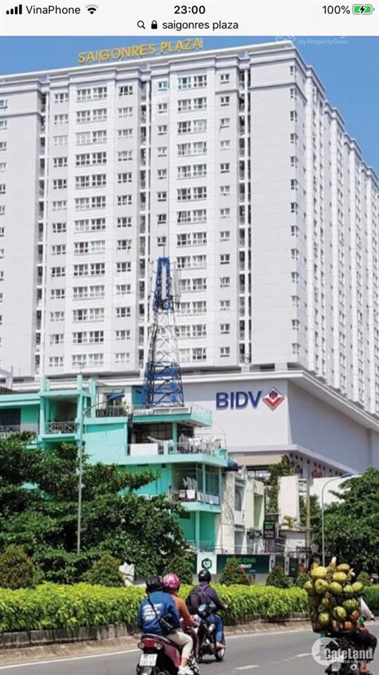 Giảm 200tr căn 3pn  sổ hồng riêng  saigonres plaza  bình thạnh  full nội thất