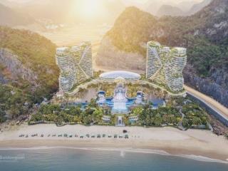 Quỹ đất hiếm gần 1ha ôm trọn bãi biển tại cát bà đã hoàn thiện pháp lý xd 25tầng cho tổ hợp du lịch