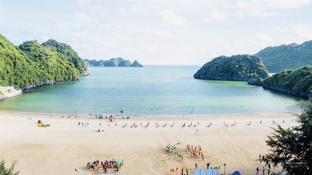 Quỹ đất hiếm gần 1ha ôm trọn bãi biển tại cát bà đã hoàn thiện pháp lý xd 25tầng cho tổ hợp du lịch